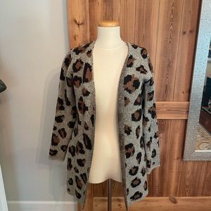 Leopard Print Cardigan
